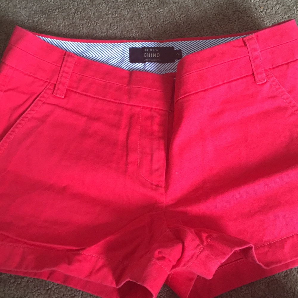 J. Crew chino shorts